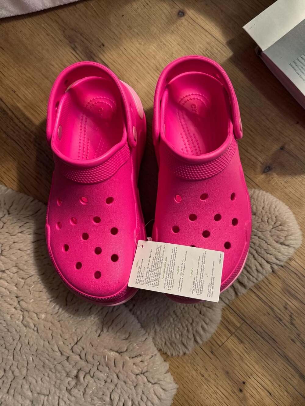 Crocs Stomp Clog in Pink Crush